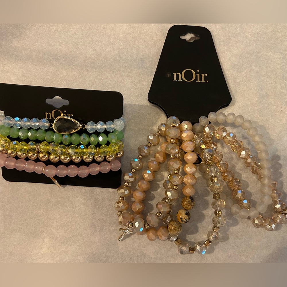 NWT TWO SETS OF NOIR JEWELRY BRACELETS *CLEARANCE* - Picture 1 of 3